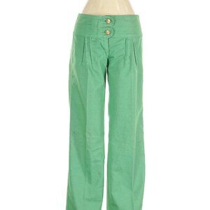 Vintage Chloé Green High Waist Wide Leg Pants – 2004 Phoebe Philo Era